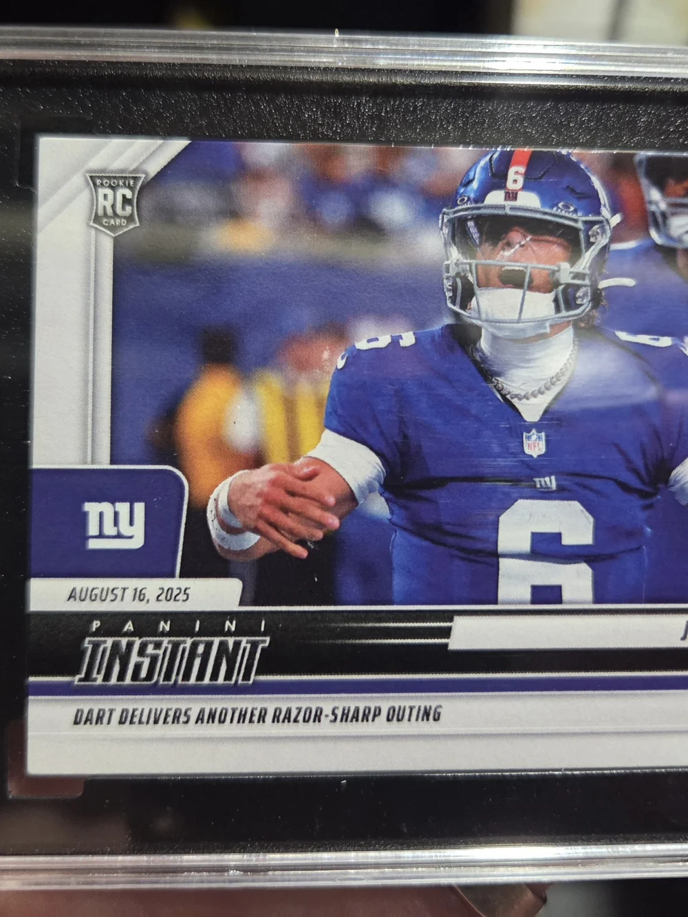 🏈 INVESTOR-GRADE SGC 10 GEM MINT JAXSON DART ROOKIE CARD — ULTRA-SHORT PRINT!